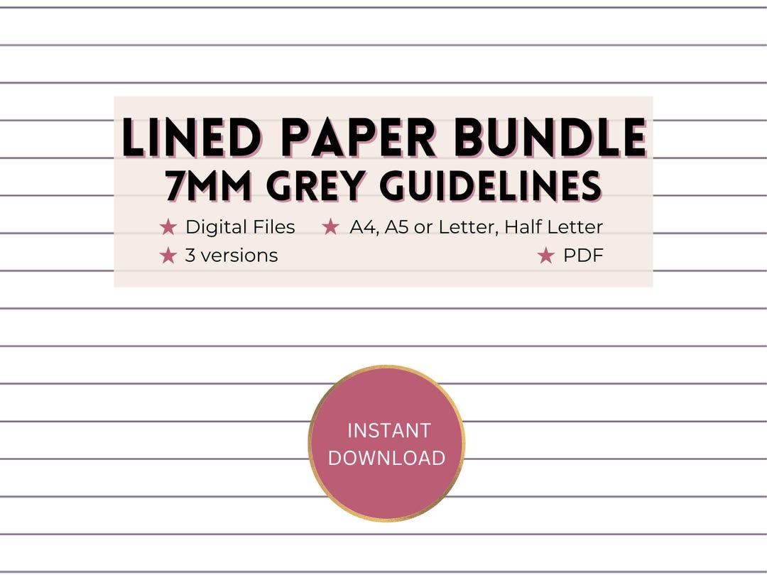 Mini Line Paper This item is unavailable - Etsy