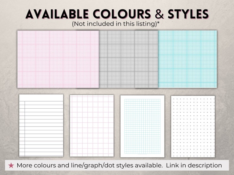 Printable Graph Paper, 1mm and 10mm/1cm Guideline Grid Template, Full ...