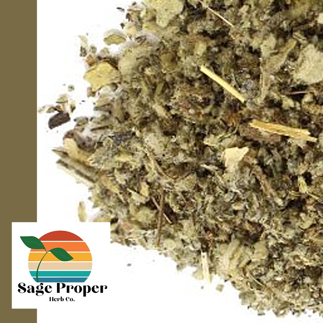 Dried Organic Mullein Leaf C/s Verbascum Thapsus Clinical Herbalist