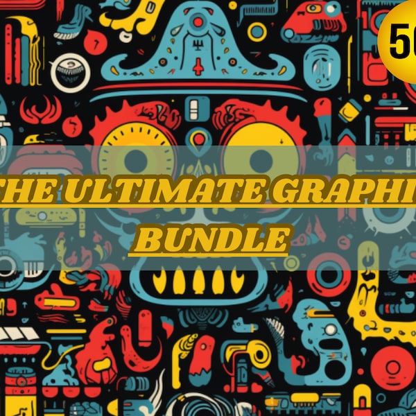 Ultimate Graphic Bundle | Mega Graphic Bundle for Videographer | All-in-one Bundle for Content Creator |Branding Marketing Templates|Bonuses