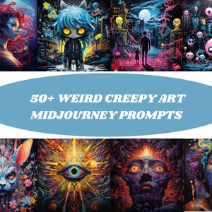 Plus de 50 invites artistiques étranges et effrayantes à mi-parcours + guide
