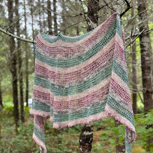 Tina’s Shawl Pattern, Crochet Pattern, Crocheted Shawl, Shawl Pattern, Fall Shawl Pattern, Lightweight Crochet Shawl Pattern,