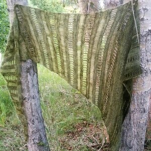 River Fern Shawl Crochet Pattern, Shawl Pattern, Crochet Shawl Pattern, Crochet Pattern, Lightweight Shawl Pattern