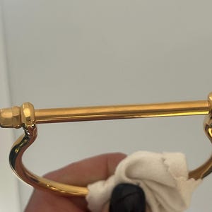 Punk liefdesarmband - goudkleurige roestvrijstalen schroefarmband