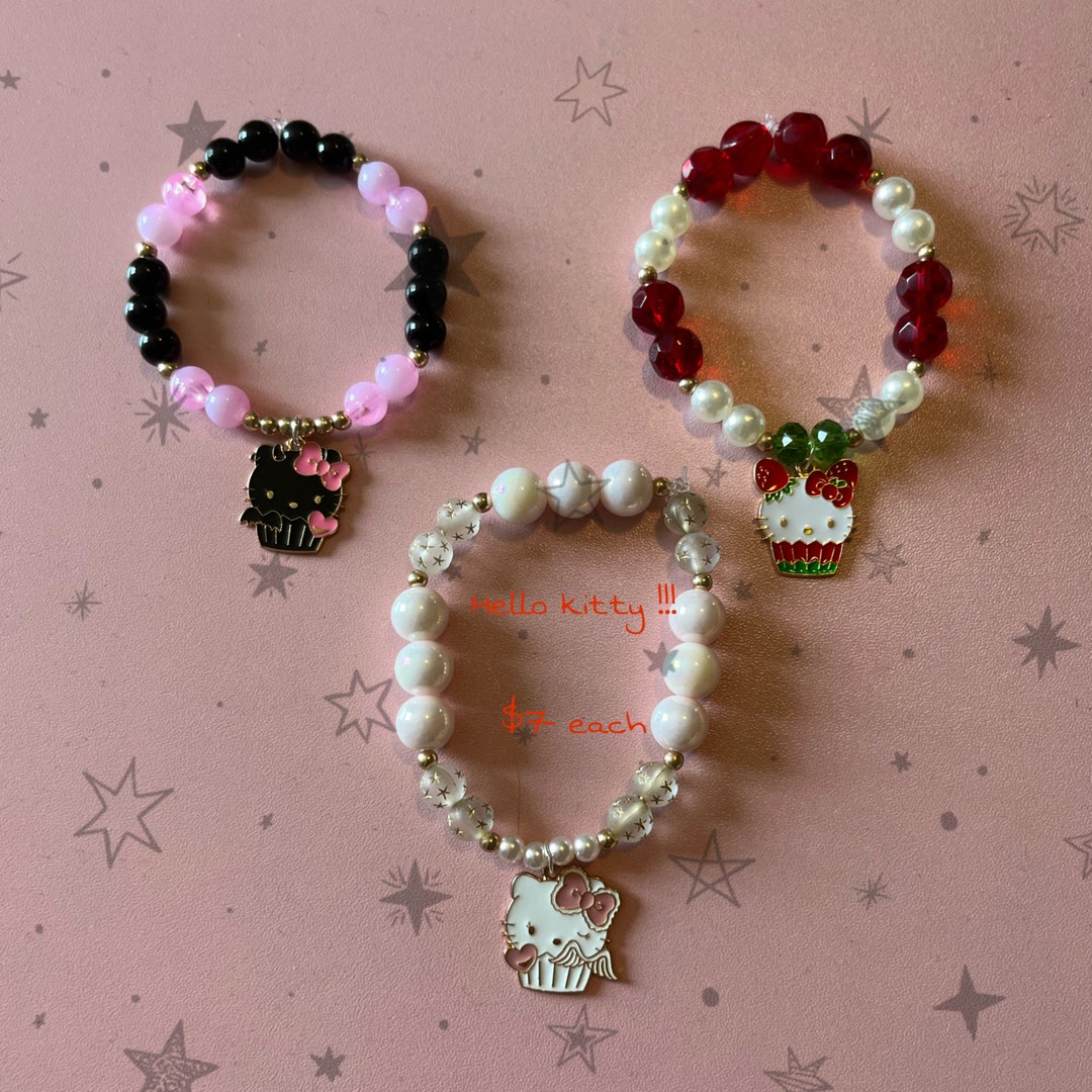 Hello Kitty Bracelets Etsy