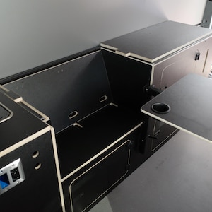 Camper van conversion bed system (2 in 1 component)