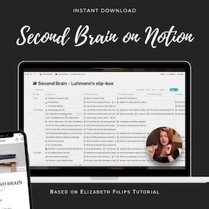 Second Brain Notion Template (Elizabeth Filips Version)