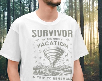 Trip to Remember T-Shirt: Bigfoot, Aliens, UFOs - Camping Adventure
