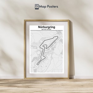 F1 circuit Poster Germany - Digital File, Australian GP Formule 1 Nürburgring - Formule one Poster Gift idea