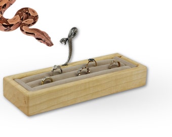 Ring Holder with Snake Figure