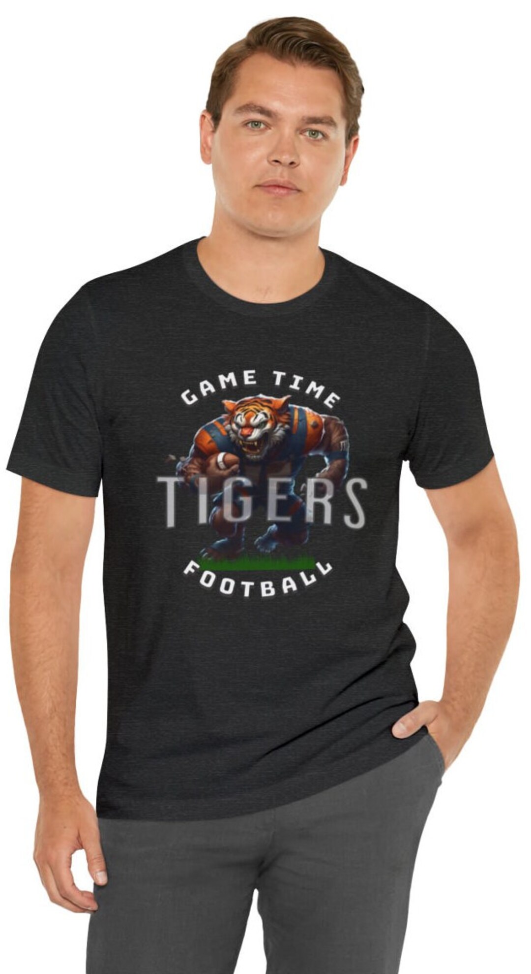 Tigers Football Shirt Tiger Football Tigers Christmas Gift Etsy