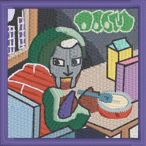 MM... Food! - Custom Embroidery File - All Machine Types Supported