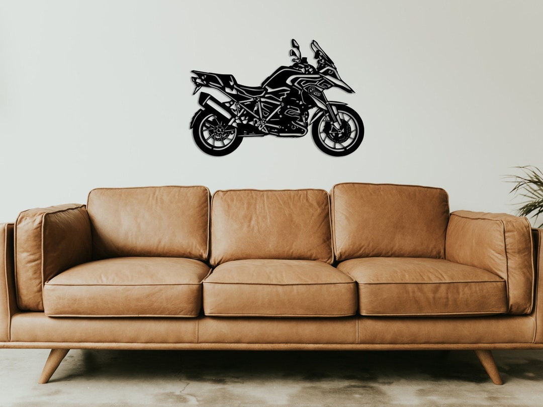 Motorcycle Metal Art Metal Motorcycle Sculpture Handmade Etsy