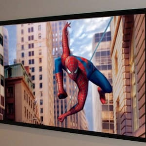 72&quot;x42&quot; Bare Projector Screen Projection Screen Material Movie screen Fabric + Plans to Build a DIY Fixed Frame Made in USA! Free Shipping!