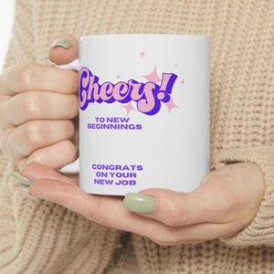 Promotion Gift/New Job Gift/Coworker leaving Gift/Mug/ Promotion Mug/New Job Mug/Coworker leaving Mug/