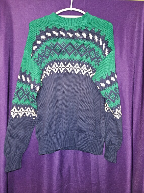 Vintage GAP Argyle Knit Sweater