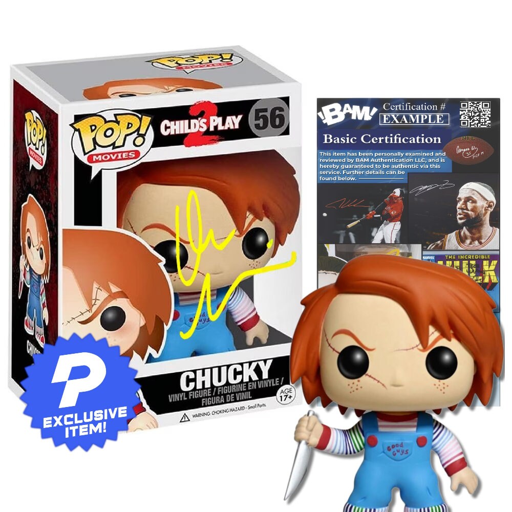 Don Mancini Autographed Funko Pop Chucky Childs Play Horror