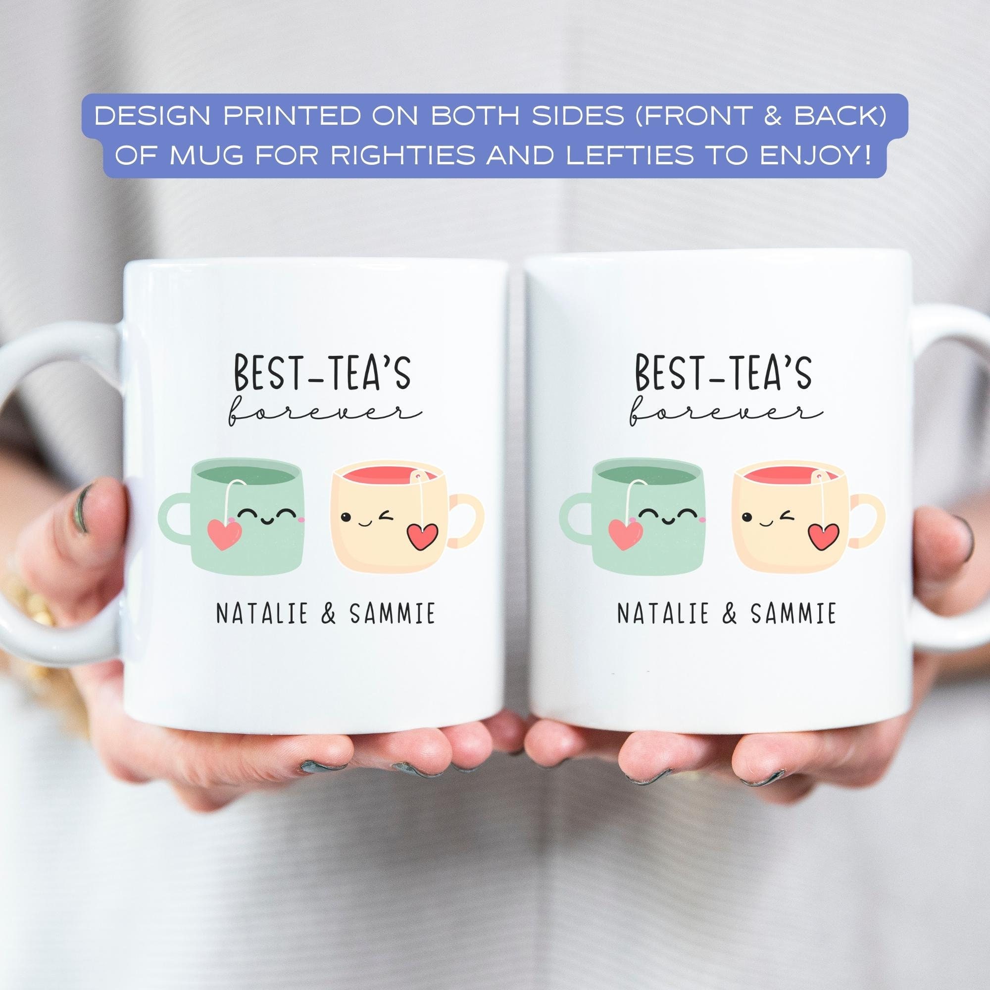 Custom Best Friend Mug, Personalized Bestie Cup, Funny Coffee Mug ...