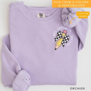 Comfort Colors Daycare Teacher Sweatshirt, Toddler Teacher Sweater, Gift for Daycare Provider, Preschool Teacher Appreciation Crewneck