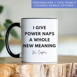 Funny Anesthesia Mug Custom Anesthesiologist Cup Gift, Nurse Anesthetist CRNA Gift, Personalized Doctor Name Coffee Mug CRNA Graduation Gift