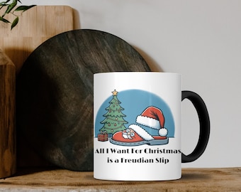 Funny Freud Joke Mug, Freud Mug, Psychologist Gifts, Psychologist Mug, Therapist Mug Gift, Funny Medical Psychology Humor, Funny Freud Gift