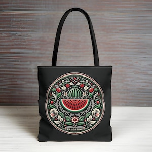 Save Palestine Canvas Tote Bag | Palestine Gift | Free Gaza | Human Civil Rights Bag | Arab Tote Bag | 10% Of Profit Donated To UPA