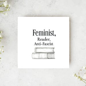 A Well Read Woman is a Dangerous Creature Bookish Sticker, Gift for Readers, Feminist Quote, Waterproof, Smut Reader, Book Lover Gift,