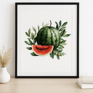 Palestine Watermelon Poster, Art Print, Palestinian Wall Decor, Resistance Art, Home Decor, Free Palestine Art, This Is Not A Watermelon