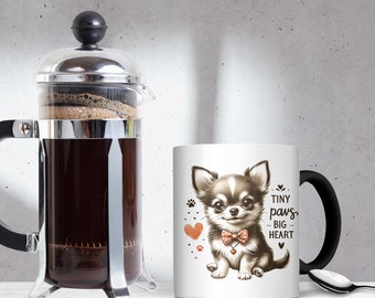 Chihuahua Dad Mug | Chihuahua Mom Mug | Chihuahua Gift | Chihuahua Coffee Mug | Chihuahua Lover | Adult Sarcastic Mug, Dog Lover, Tiny Paws