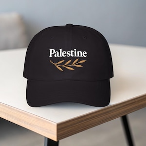 Free Palestine Hat | Dad Hat | Palestine Cap | Palestine Baseball Hat Gift | Palestinian Beanie | Palestine Map Embroidered Hat