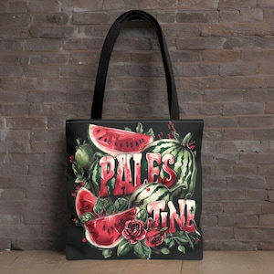 Palestinian Tote Bag |  Palestine Tote | Arab Tote Bag | Free Palestine Tote Bag | Eid Gift | Palestine Items | This Is Not A Watermelon