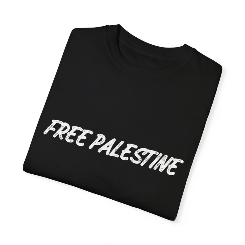 Until We Are All Free None Of Us Are Free Free Palestine Men's T-shirt Back Print