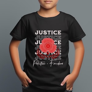 Palestine T Shirt For kids, Free Palestine | Palestine Flag Shirt | PalestinianT | I Stand With Palestine Shirt | Kids Palestine Shirt
