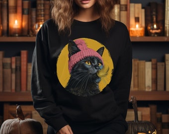 Ele já morreu? Moletom com capuz de gato preto, camiseta de protesto anti-Trump, camiseta política, FDT sutil, camiseta engraçada de gato, camiseta política, resistência