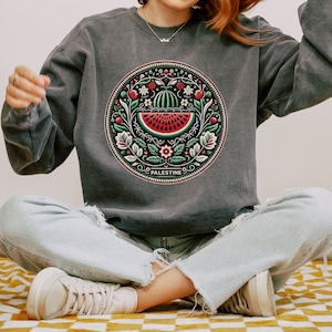 Free Palestine Sweatshirt | Palestine Shirts | Palestine Hoodie | Pro Palestine, Palestine Sweatshirt, Free Gaza |Al Quds | Not a Watermelon