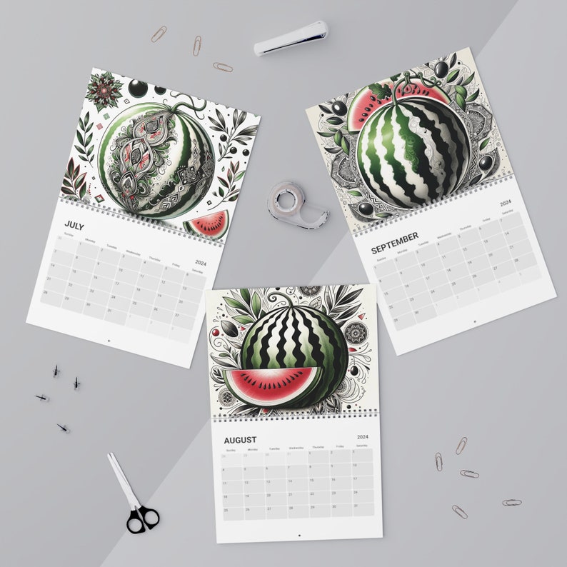 2024 Palestine Appointment Wall Calendar Hanging Calendar Etsy Israel