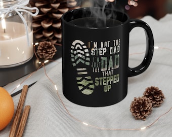 Step Dad Gifts | Tumbler Travel Mug Beer Can Holder Cooler | Funny Step Dad Coffee Mugs | Fathers Day Gifts | Best Dad Ever | Gift Boxed