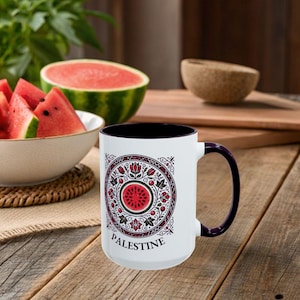 Palestine Coffee Mug | Free Palestine Mug | Palestine Gift Ideas | Palestinian Mug | Gift For Her | 11Oz Coffee Cup | Palestine Coffee Mug