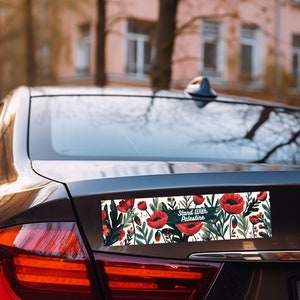Bumper Palestine Bumper Sticker | Waterproof Vinyl Sticker | Phone Laptop Sticker | Palestine Car Sticker Decal | Support Palestine