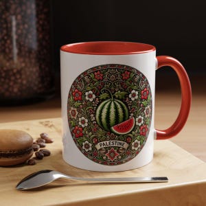 Ceramic Mug Palestine | Palestine Mug | Palestine Tumbler | Palestine Cup | Gift For Palestinian | Palestine Gift Ideas | Palestinian Mug