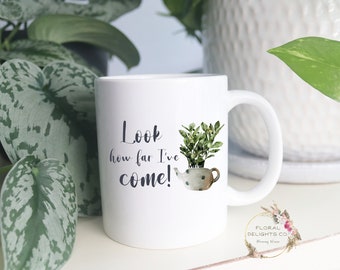 Crazy Plant Lady Mug: Boho Houseplant Tea Pot Design