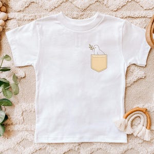 Palestine Shirt Toddler, Free Palestine Tee, Activist Kids Clothing, Gaza Toddler Shirt, Equality Apparel, Peace Dove, Palestinian Kids Gift