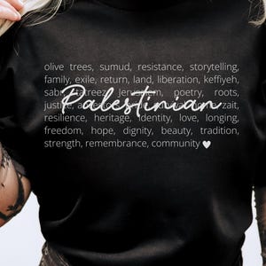Palestinian Heritage Comfort Colors T-Shirt: Rooted in Resistance