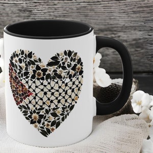 Palestine Coffee Mug | Free Palestine Mug | Palestine Gift Ideas | Palestinian Mug | Gift For Her | 11Oz Coffee Cup | Palestinian Coffee Mug