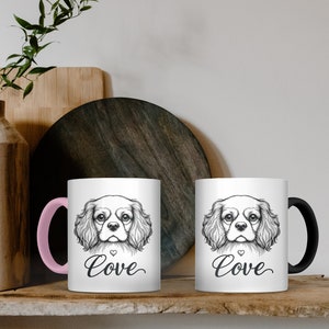 Cavalier King Charles Spaniel Mug | Funny Dog Mom Gift | Dog Lover Mug | Cavalier King Charles Gift | A Wise Woman Once Said | Coffee Mug