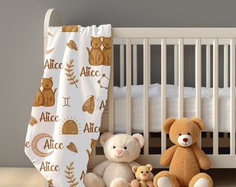 Astrologie babydeken | gepersonaliseerd | Heksencadeau | Sterrenbeeld Astrologie | Dierenriemdeken | Heksendecor | Astrologie | Dierenriem decor