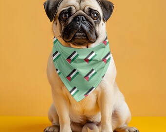 Palestine Scarf For Pets, Palestinian Flag Dog Collar, Pet Bandana Collar, Cat Keffiyeh | Palestinian Keffiyeh, Dog Keffiyeh, Free Palestine