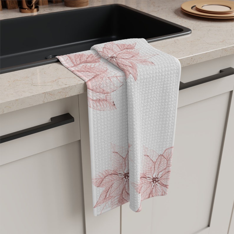 FloralDelightsCo Kitchen Towel