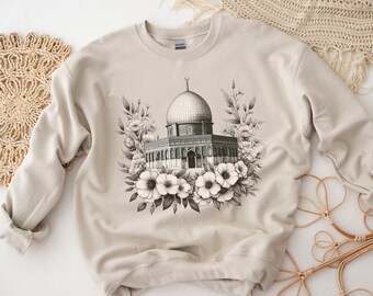 Ramadan Mubarak Shirt | Eid Mubarak Sweatshirt | Fasten Monat Shirt | Ramadan Geschenk | Ramadan T-Shirt | Ramadan Mode T-Shirt | Al-Quds-Shirt