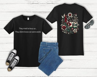 I Stand With Palestine T-Shirt, Free Palestine T-Shirt, Unisex Support Gaza, Don't look away from Palestine, Support Palestine